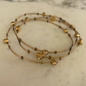 Seasonal Whispers Bracelets - gold